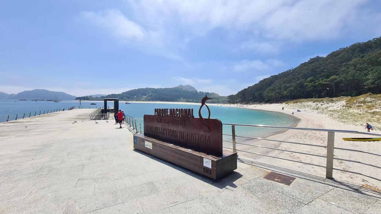 Casa Campelo - Apto Playa De Rodeira Cangas, Garaje Y Wifi Gratis المظهر الخارجي الصورة